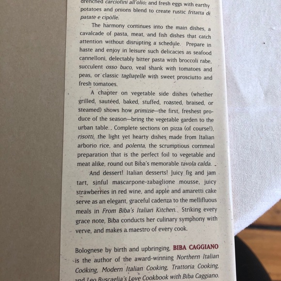 Vintage FROM BIBA’S ITALIAN KITCHEN by Biba Caggiano - Picture 6 of 6